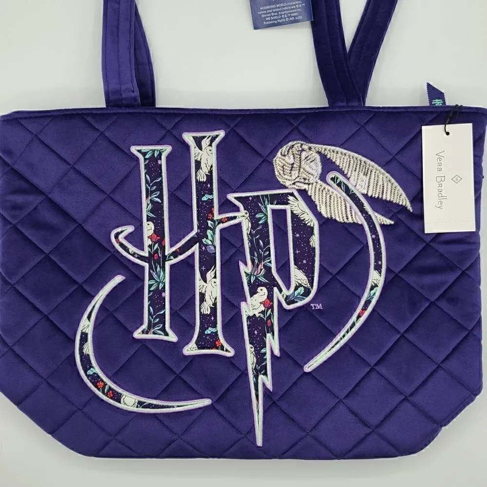 Vera Bradley Harry Potter Forbidden Forest Vera Tote with Pouch